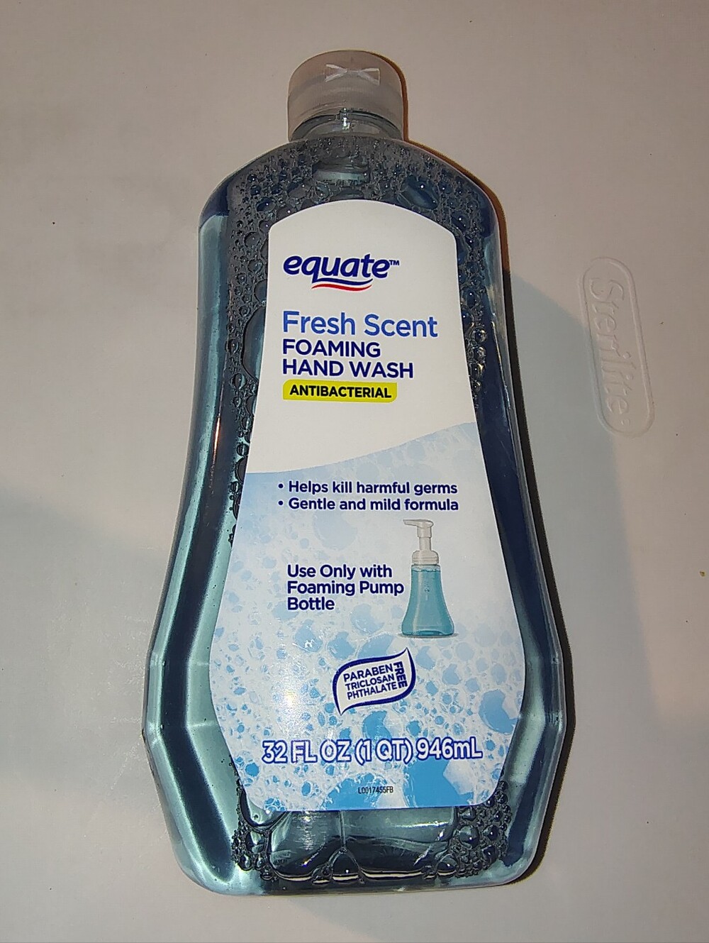 Equate Antibacterial Foaming Hand Wash Refill Fresh Scent 32 fl oz